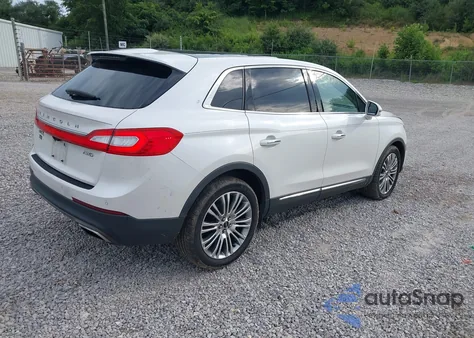 2017 Lincoln Mkx Reserve from USA, damaged, VIN 2LMPJ8LR2HBL38224